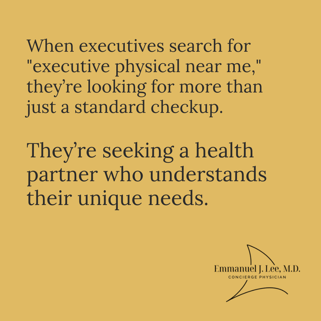Quote: Executive Physicals in Austin: Comprehensive Care for Today’s Leaders